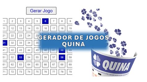 gerador de jogos quina